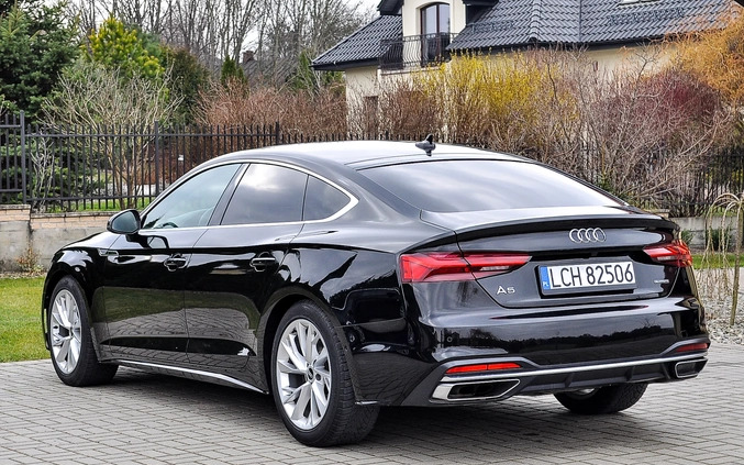 Audi A5 cena 170000 przebieg: 33000, rok produkcji 2020 z Gliwice małe 154